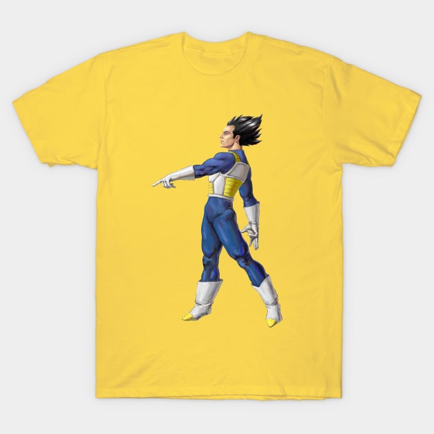 Vegeta T-Shirt by SivLiy